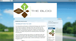 Desktop Screenshot of bloggingfoodforthought.blogspot.com