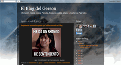Desktop Screenshot of gersonperez.blogspot.com