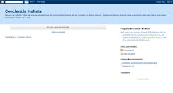 Desktop Screenshot of concienciaholista.blogspot.com