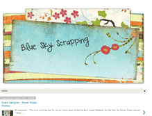 Tablet Screenshot of blueskyscrapping.blogspot.com