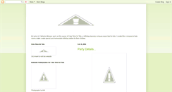 Desktop Screenshot of cakefortots.blogspot.com