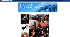 Desktop Screenshot of droghedaartsfestival.blogspot.com