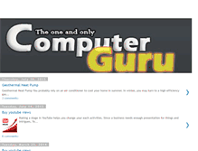 Tablet Screenshot of comsguru.blogspot.com