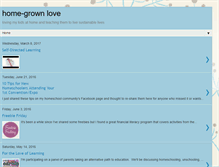 Tablet Screenshot of home-grownkids.blogspot.com
