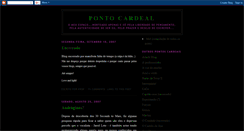 Desktop Screenshot of pontocardeal.blogspot.com