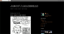Desktop Screenshot of janieledford.blogspot.com