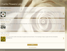 Tablet Screenshot of charlieflowerslebanon.blogspot.com