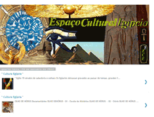 Tablet Screenshot of egyptculturalspace.blogspot.com
