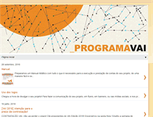 Tablet Screenshot of programavai.blogspot.com