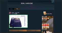 Desktop Screenshot of bsnllandline.blogspot.com