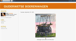 Desktop Screenshot of boerenwagen.blogspot.com