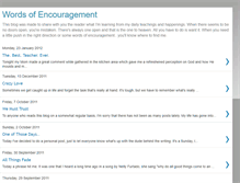 Tablet Screenshot of doubler-wordsofencouragement.blogspot.com