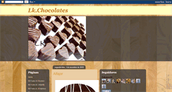 Desktop Screenshot of lkchocolates.blogspot.com