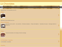Tablet Screenshot of lkchocolates.blogspot.com