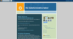 Desktop Screenshot of dutchovendiva.blogspot.com