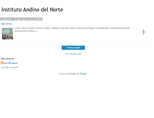 Tablet Screenshot of andinodelnorte.blogspot.com