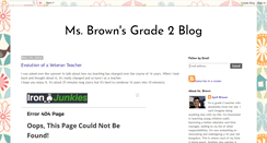 Desktop Screenshot of msbrownsgrade2class.blogspot.com