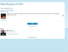 Tablet Screenshot of bestpsychicsinnyc.blogspot.com