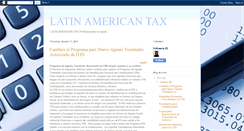 Desktop Screenshot of latinamericantax.blogspot.com