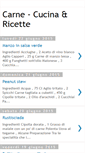 Mobile Screenshot of carne-cucina-ricette.blogspot.com
