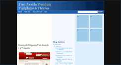 Desktop Screenshot of joomlapremiumtemplates.blogspot.com