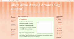 Desktop Screenshot of alicia-annsha.blogspot.com