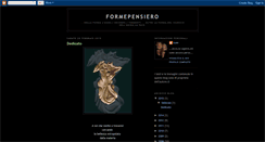 Desktop Screenshot of formepensiero.blogspot.com