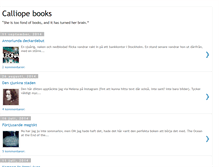 Tablet Screenshot of calliope-books.blogspot.com