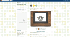 Desktop Screenshot of homeschoolingtips-jaylin.blogspot.com