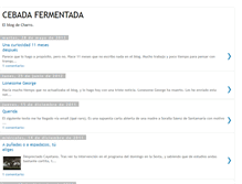 Tablet Screenshot of cebadafermentada.blogspot.com