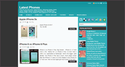Desktop Screenshot of latestphones01.blogspot.com