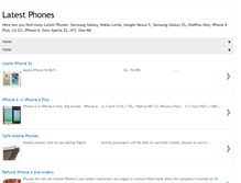 Tablet Screenshot of latestphones01.blogspot.com