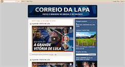 Desktop Screenshot of correiodalapa.blogspot.com