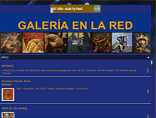 Tablet Screenshot of galeriaenlared.blogspot.com