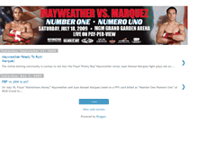 Tablet Screenshot of mayweathervsmarquez.blogspot.com