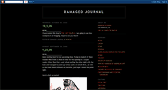 Desktop Screenshot of damagedjournal.blogspot.com