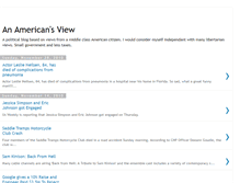 Tablet Screenshot of anamericansview.blogspot.com