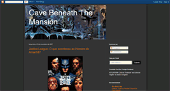 Desktop Screenshot of caveabovethemansion.blogspot.com
