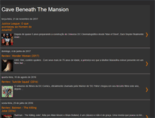 Tablet Screenshot of caveabovethemansion.blogspot.com