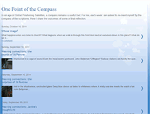 Tablet Screenshot of one-point-of-the-compass.blogspot.com