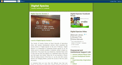 Desktop Screenshot of digitalspecies.blogspot.com