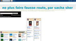 Desktop Screenshot of neplusfairefausseroute.blogspot.com
