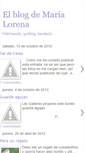 Mobile Screenshot of elblogdemarialorena.blogspot.com
