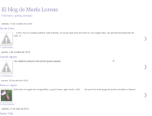 Tablet Screenshot of elblogdemarialorena.blogspot.com