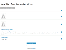 Tablet Screenshot of geetanjalicircle.blogspot.com