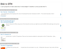Tablet Screenshot of dth-dishtv.blogspot.com