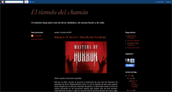 Desktop Screenshot of eltumulodelchaman.blogspot.com