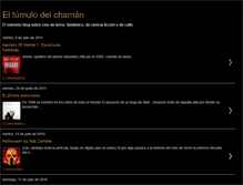 Tablet Screenshot of eltumulodelchaman.blogspot.com