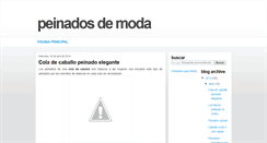Desktop Screenshot of peinadosdemodayfiesta.blogspot.com