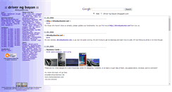 Desktop Screenshot of driver-ng-bayan.blogspot.com